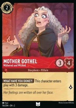 Mother Gothel - Withered and Wicked - Rise of the Floodborn (Uncommon) [2ROF-116]