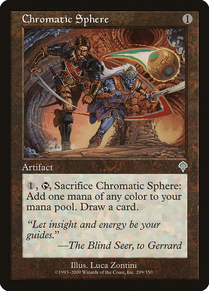 Image for Chromatic Sphere (Invasion) (299) - Magic: The Gathering