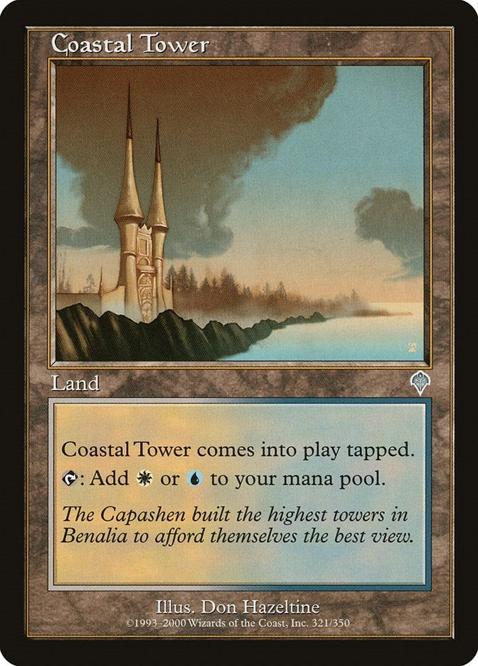 Image for Coastal Tower (Invasion) (321) - Magic: The Gathering