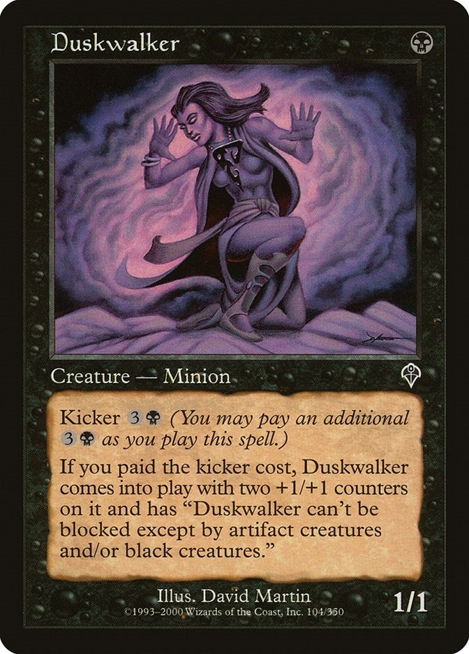 Image for Duskwalker (Invasion) (104) - Magic: The Gathering