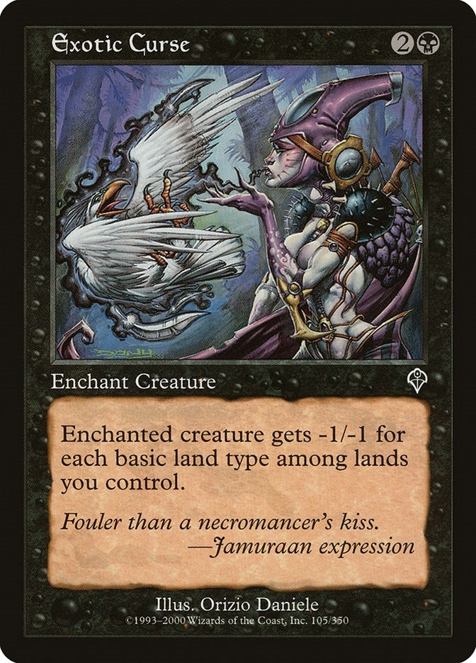 Image for Exotic Curse (Invasion) (105) - Magic: The Gathering