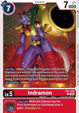 Indramon (EX5-009) - Animal Colosseum (Common) [EX-05-009]
