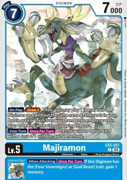 Majiramon (EX5-021) - Animal Colosseum (Common) [EX-05-021]