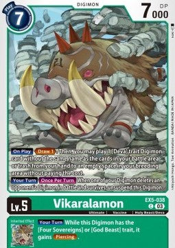Vikaralamon (EX5-038) - Animal Colosseum (Common) [EX-05-038]