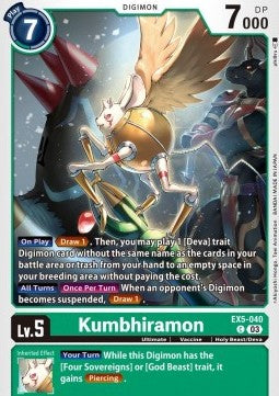 Kumbhiramon (EX5-040) - Animal Colosseum (Common) [EX-05-040]