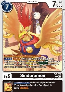 Sinduramon (EX5-050) - Animal Colosseum (Common) [EX-05-050]