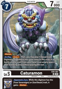 Caturamon (EX5-051) - Animal Colosseum (Common) [EX-05-051]
