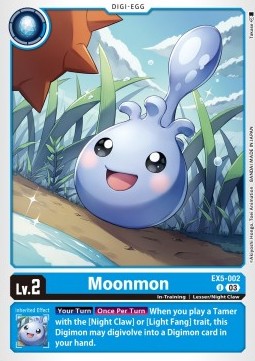 Moonmon (EX5-002) (V.1) - Animal Colosseum (Uncommon) [EX-05-002]