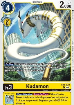Kudamon (EX5-028) - Animal Colosseum (Uncommon) [EX-05-028]