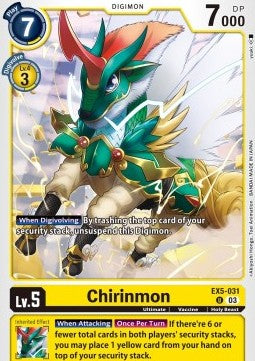 Chirinmon (EX5-031) - Animal Colosseum (Uncommon) [EX-05-031]