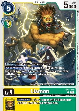 Liamon (EX5-030) - Animal Colosseum (Common) [EX-05-030]