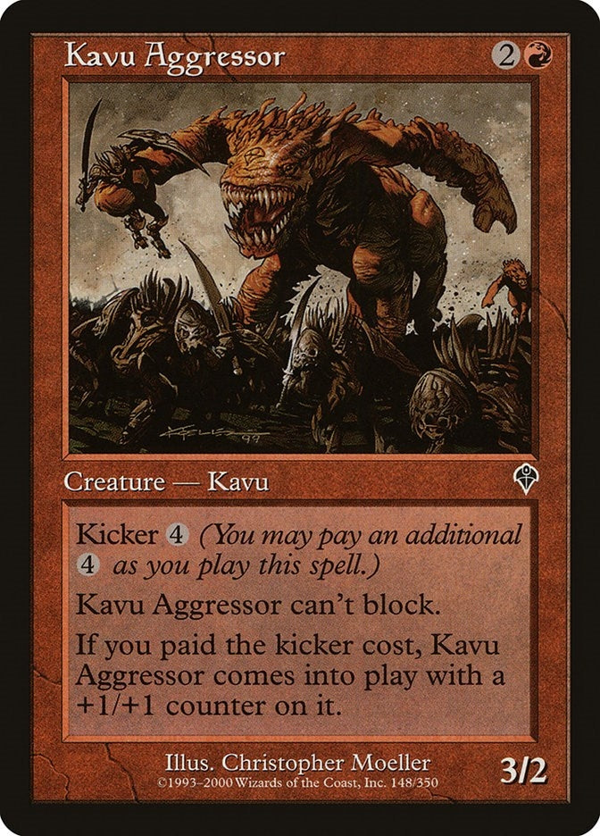 Image for Kavu Aggressor (Invasion) (148) - Magic: The Gathering