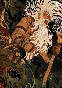 Art Series: Yarus, Roar of the Old Gods (V.3) - Murders at Karlov Manor: Extras (Tip Card) [XMKM-A46]