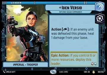 Iden Versio, Inferno Squad Commander - Spark of Rebellion (Rare) [SOR-002]
