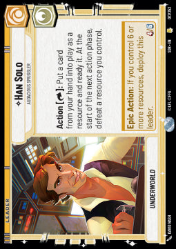 Han Solo, Audacious Smuggler - Spark of Rebellion (Rare) [SOR-017]