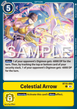 Celestial Arrow (BT15-093) - Exceed Apocalypse (Common) [BT-15-093]