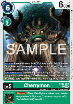 Cherrymon (BT15-050) - Exceed Apocalypse (Common) [BT-15-050]