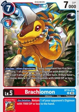 Brachiomon (BT15-016) - Exceed Apocalypse (Uncommon) [BT-15-016]