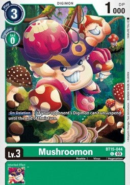 Mushroomon (BT15-044) - Exceed Apocalypse (Common) [BT-15-044]