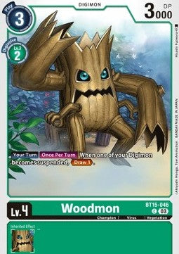 Woodmon (BT15-046) - Exceed Apocalypse (Common) [BT-15-046]