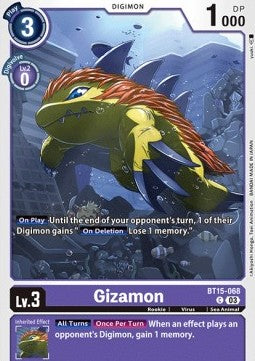 Gizamon (BT15-068) - Exceed Apocalypse (Common) [BT-15-068]