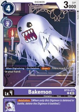 Bakemon (BT15-073) - Exceed Apocalypse (Common) [BT-15-073]