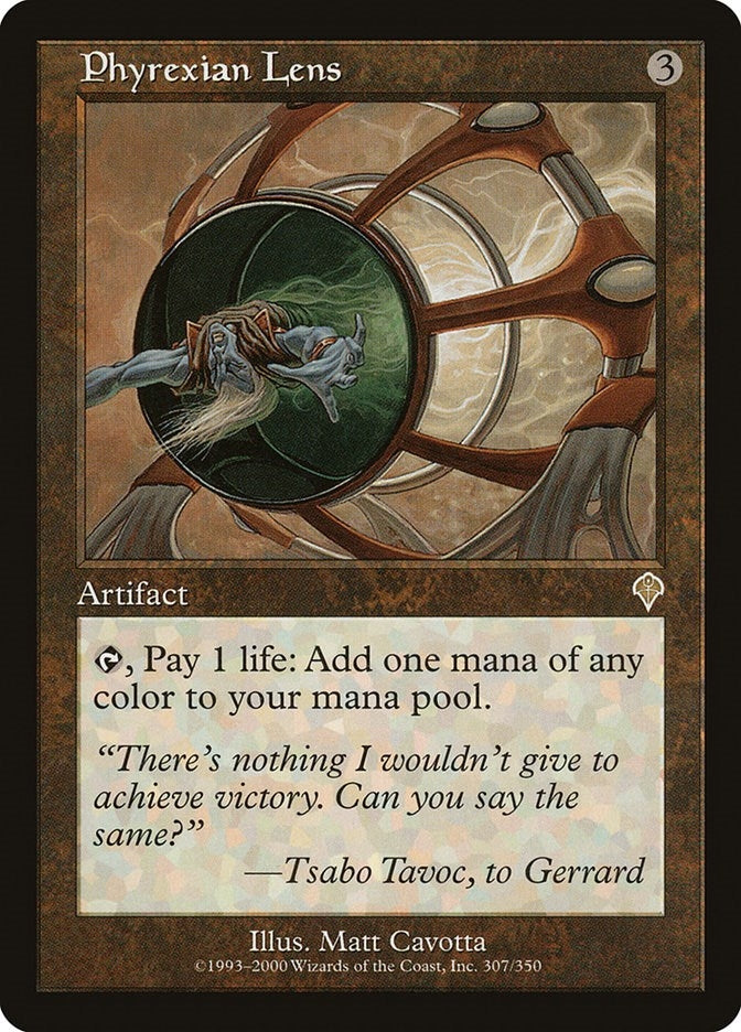 Image for Phyrexian Lens (Invasion) (307) - Magic: The Gathering