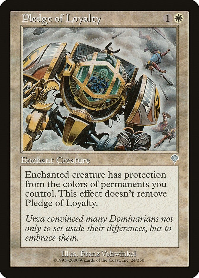 Image for Pledge of Loyalty (Invasion) (24) - Magic: The Gathering