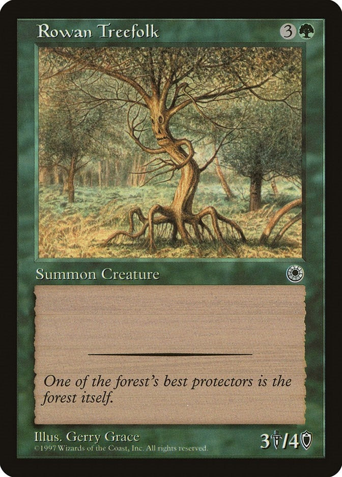 Image for Rowan Treefolk (Portal) - Magic: The Gathering