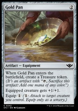 Gold Pan - Outlaws of Thunder Junction (Common) [OTJ-242]