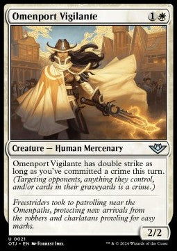Omenport Vigilante - Outlaws of Thunder Junction (Uncommon) [OTJ-21]