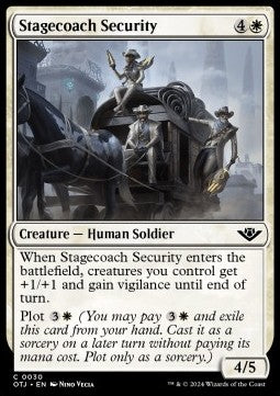 Stagecoach Security - Outlaws of Thunder Junction (Common) [OTJ-30]