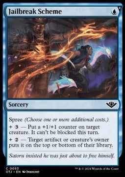 Jailbreak Scheme - Outlaws of Thunder Junction (Common) [OTJ-53]