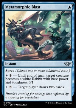 Metamorphic Blast - Outlaws of Thunder Junction (Uncommon) [OTJ-57]