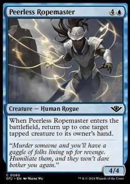 Peerless Ropemaster - Outlaws of Thunder Junction (Common) [OTJ-60]