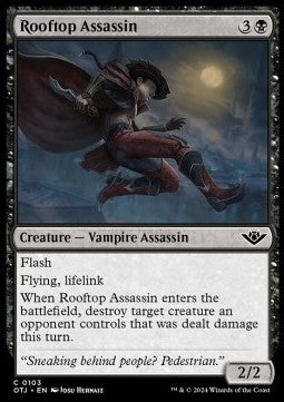 Rooftop Assassin - Outlaws of Thunder Junction (Common) [OTJ-103]