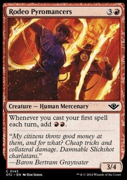 Rodeo Pyromancers - Outlaws of Thunder Junction (Common) [OTJ-143]