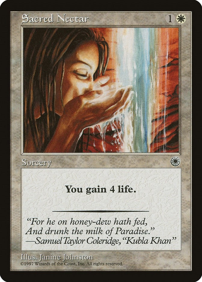Image for Sacred Nectar (Portal) - Magic: The Gathering