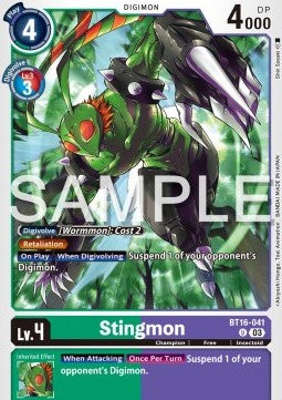Stingmon (BT16-041) - Beginning Observer (Uncommon) [BT-16-041]