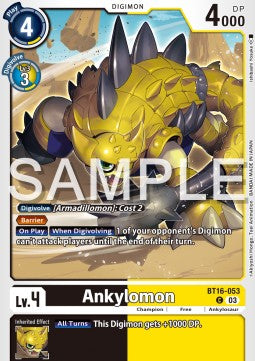 Ankylomon (BT16-053) - Beginning Observer (Common) [BT-16-053]