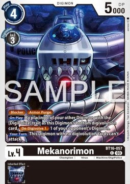 Mekanorimon (BT16-057) - Beginning Observer (Common) [BT-16-057]