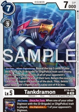 Tankdramon (BT16-060) - Beginning Observer (Common) [BT-16-060]