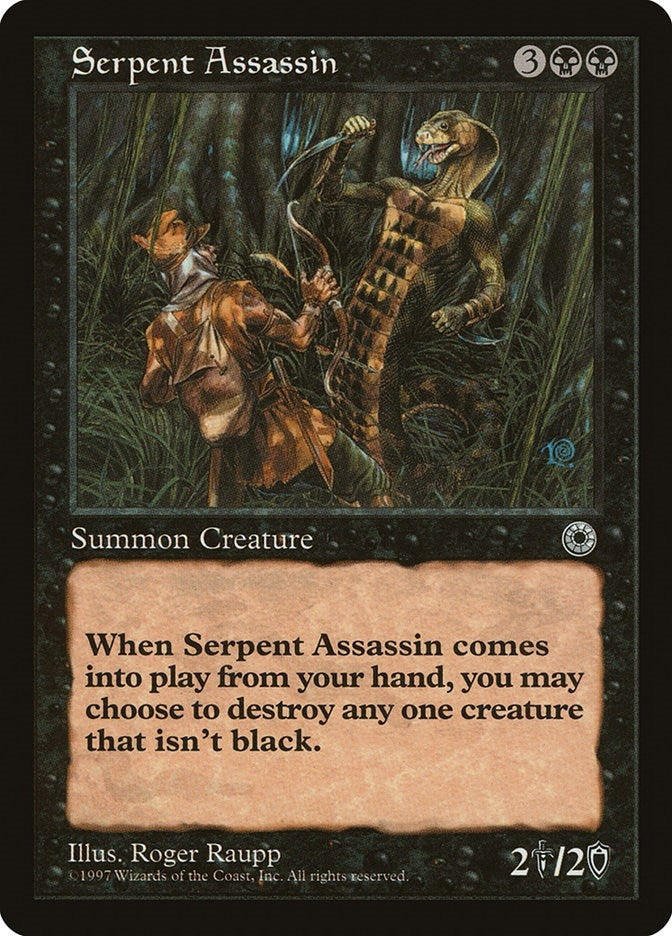 Image for Serpent Assassin (Portal) - Magic: The Gathering