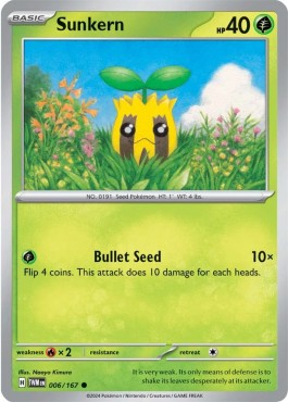 Sunkern - Twilight Masquerade (Common) [TWM-006]