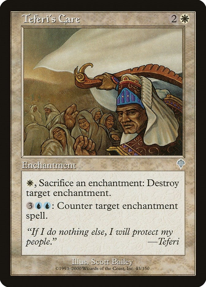 Image for Teferi's Care (Invasion) (43) - Magic: The Gathering