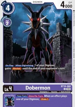 Dobermon (BT16-068) - Beginning Observer (Common) [BT-16-068]