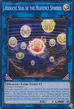 Hieratic Seal of the Heavenly Spheres (V.1 - Super Rare) - 25th Anniversary Rarity Collection II (Super Rare) [RA02-039]