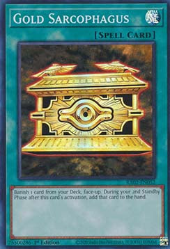 Gold Sarcophagus (V.1 - Super Rare) - 25th Anniversary Rarity Collection II (Super Rare) [RA02-052]