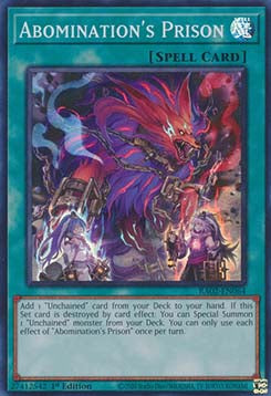 Abomination's Prison (V.1 - Super Rare) - 25th Anniversary Rarity Collection II (Super Rare) [RA02-064]