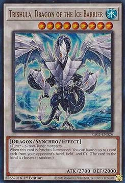 Trishula, Dragon of the Ice Barrier (V.2 - Ultra Rare) - 25th Anniversary Rarity Collection II (Ultra Rare) [RA02-026]